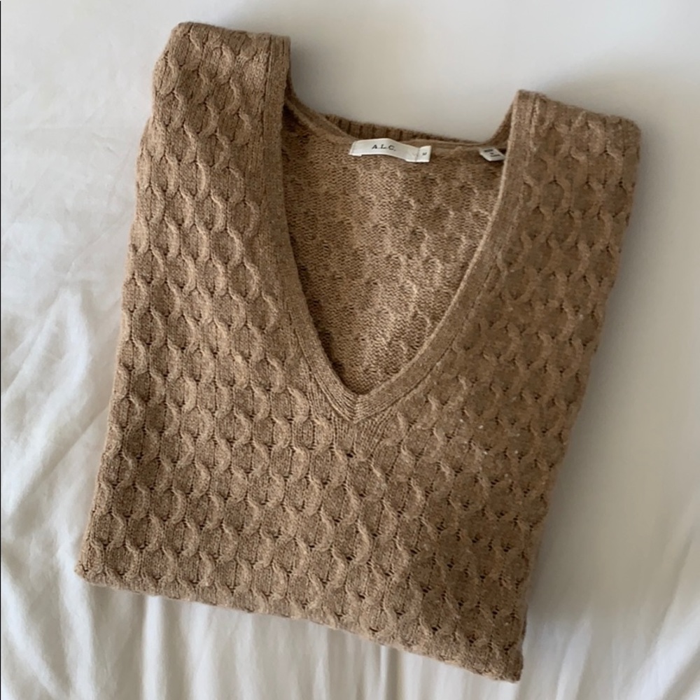 ALC camel colored sweater!